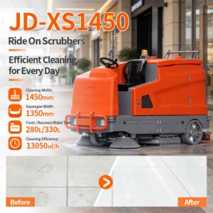 JD-XS1450 floor scrubber‑sweeper