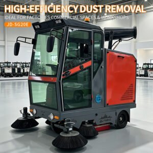 JD-SG20E Five-Brush Ride-On Sweeper