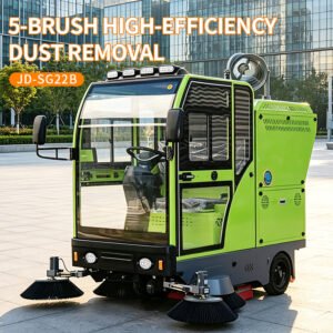 JD-SG22B Five-Brush Ride-On Sweeper