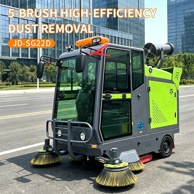 JD-SG22D Ride-On Floor Sweeper