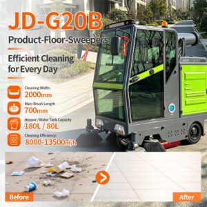 JD-SG20B Five-Brush Ride-On Sweeper